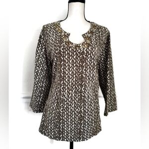 Ruby Rd. Women Embellished Tunic Plus Size 2X